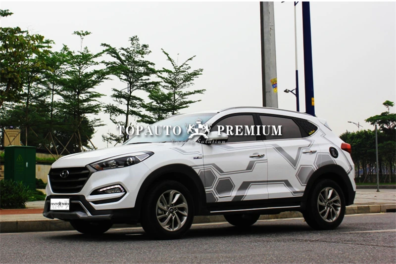 Используется для hyundai new tucson Window Louver2018 год PP пластик солнцезащитный козырек заднего стекла украшение автомобиля переоборудование