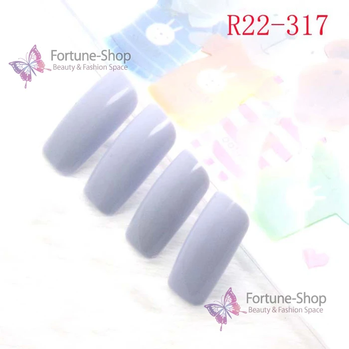 091 Tkgo 20 Piècesensemble Faux Ongles Couleur Bleu Clair Acrylique Ongles Conseils En Plastique Faux Français Nail Art Conseils Conçus Avec