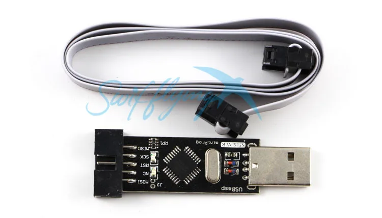 Swiftflying KK 2.1.5 lcd мультироторная плата управления полетом KK2.1.5 новейший V1.19S1 Квадрокоптер KK2 6050MPU 644PA и USBASP - Цвет: USBASP