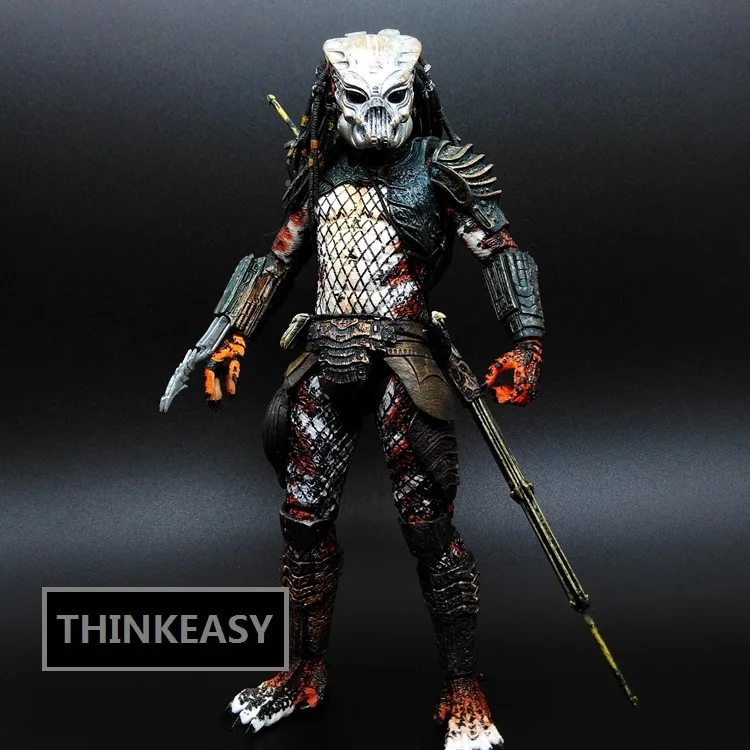 Aliens vs Predator AVP Ganso Lone wol Joint can move doll movie Person Model Decoration figure Toys gift computer table decorate