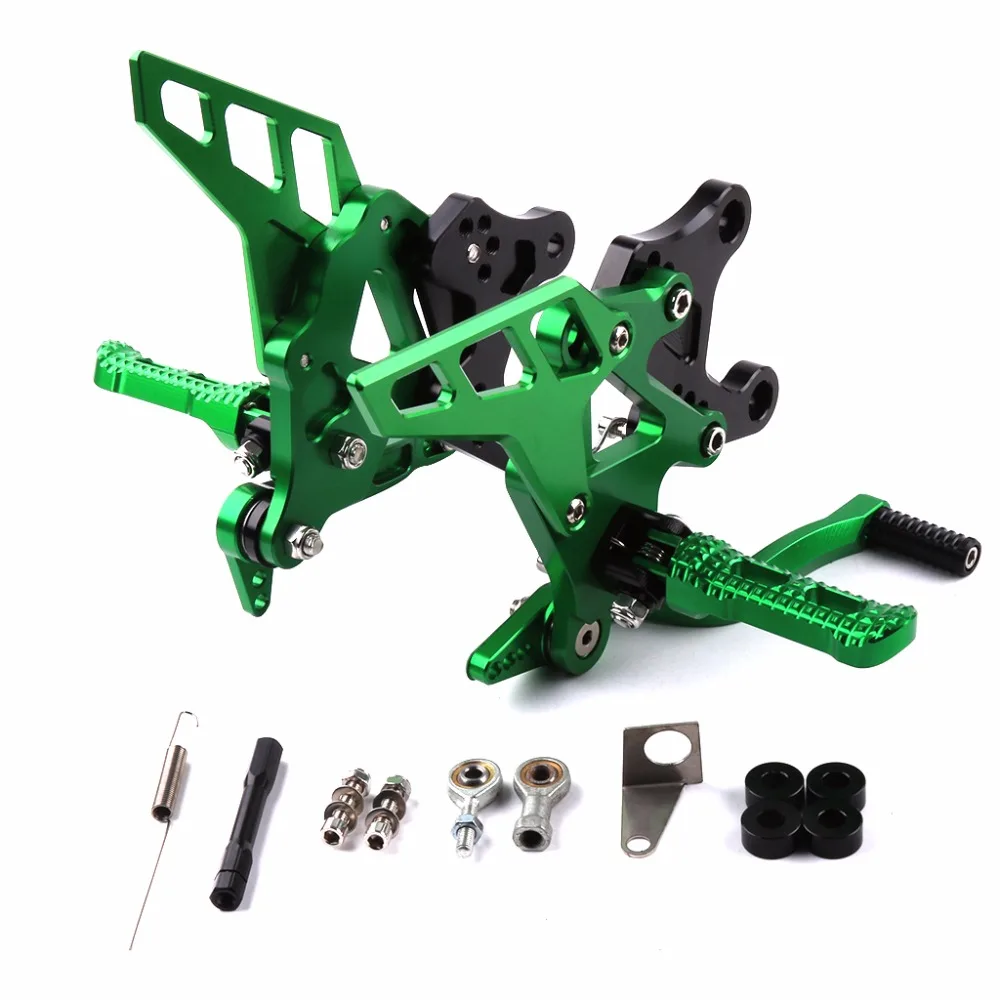 

Motorcycle pedal gear assembly for Kawasaki z900 17-18 Refit Lift foot pedal Foot pedal bracket CNC foot rests