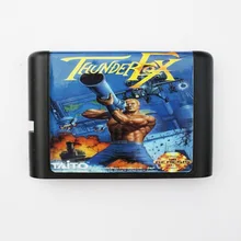 Thunder Fox 16 бит MD игровая карта для sega Mega Drive для Genesis