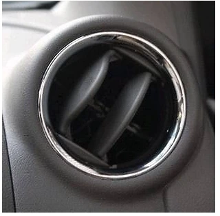 

Bright Chrome air conditioning vent trim fit for 2012 12 NISSAN VERSA SEDAN