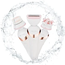 Эпилятор электробритва 3в1 моющий инструмент лицевой очиститель уход за кожей красота массажер массажный инструмент депиляцион удаление волос