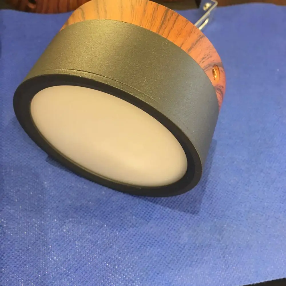 

2019 new design Luminaire Para Teto 1pcs 85-265v 5w7w yellow Recessed smdLed Downlight Spot Light Ceiling Down Lamp