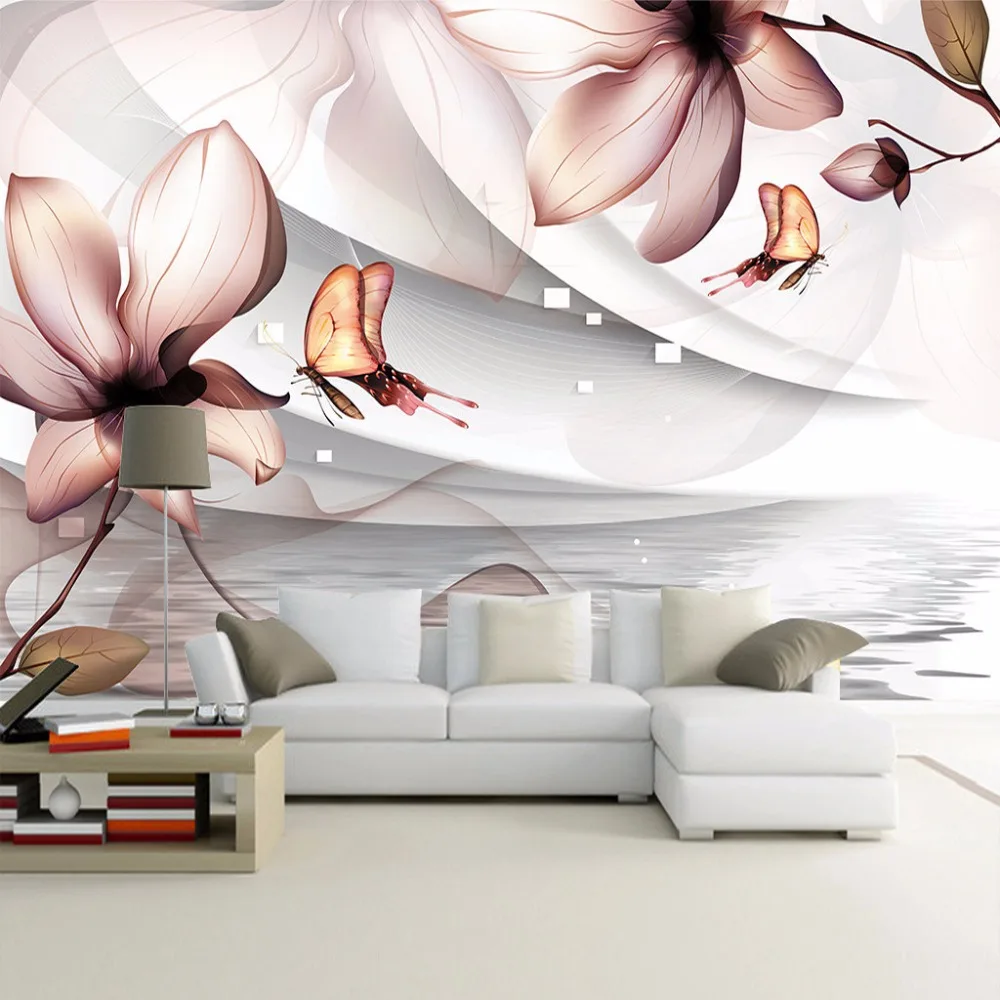 Online Get Cheap Modern Butterfly Wallpaper Aliexpresscom