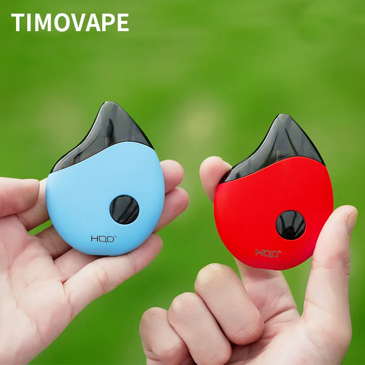 

Original HQD Comma Kit All-in-one Pod System Starter Kit 2ml 40W Built In 380mAh Battery Cute Ecig Vape Kit