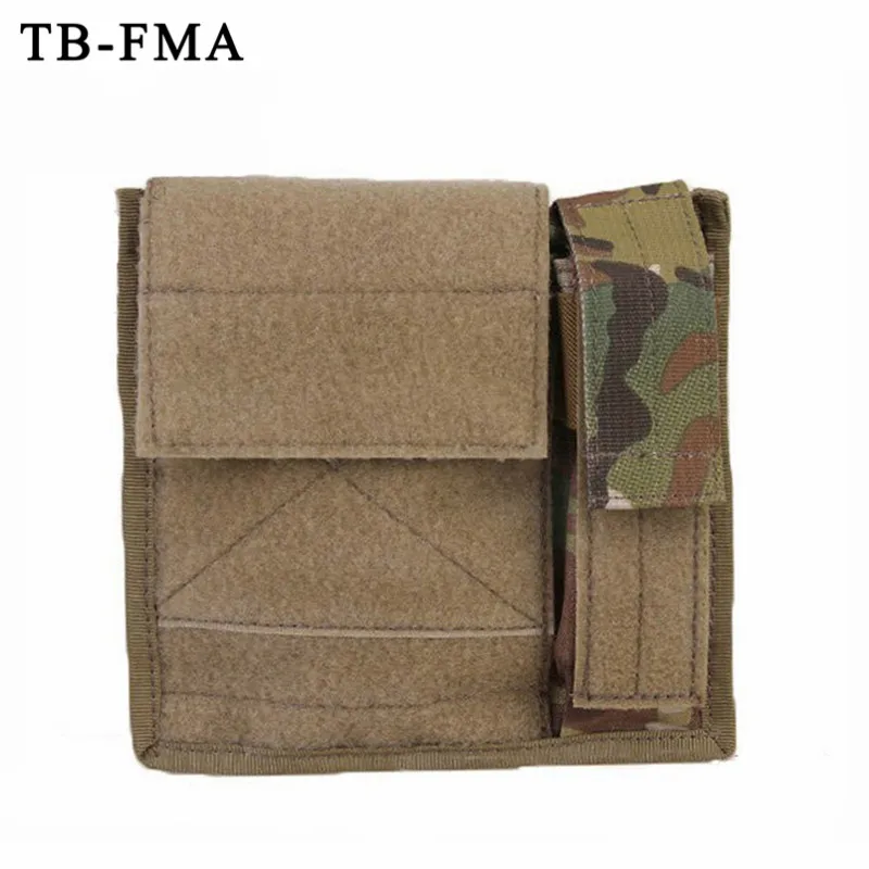 

TB-FMA Tactical Pouches Admin&Light MAP Pouch Molle Bags Military Tactical Accessory Multicam Black for Hunting Skirmish Airsoft