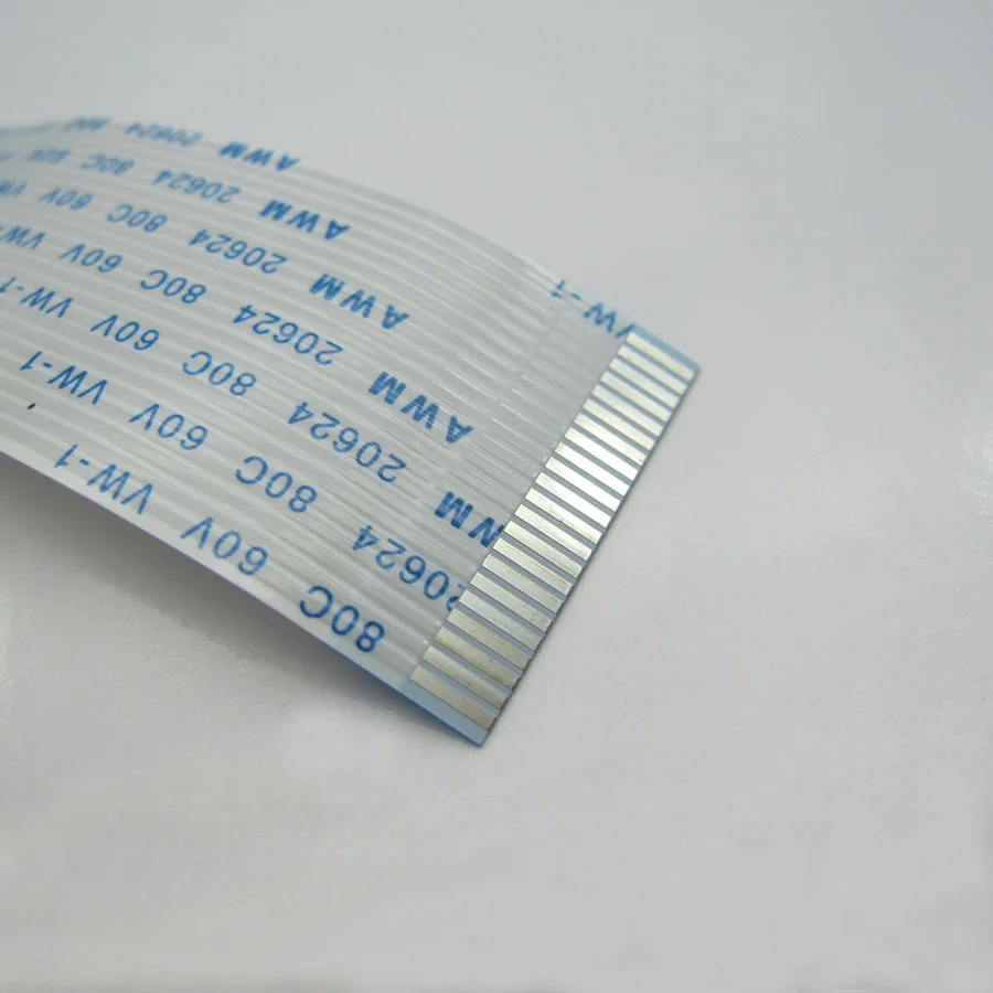 50pcs New FFC FPC 22pin flat flexible cable 1.0mm pitch forward Length