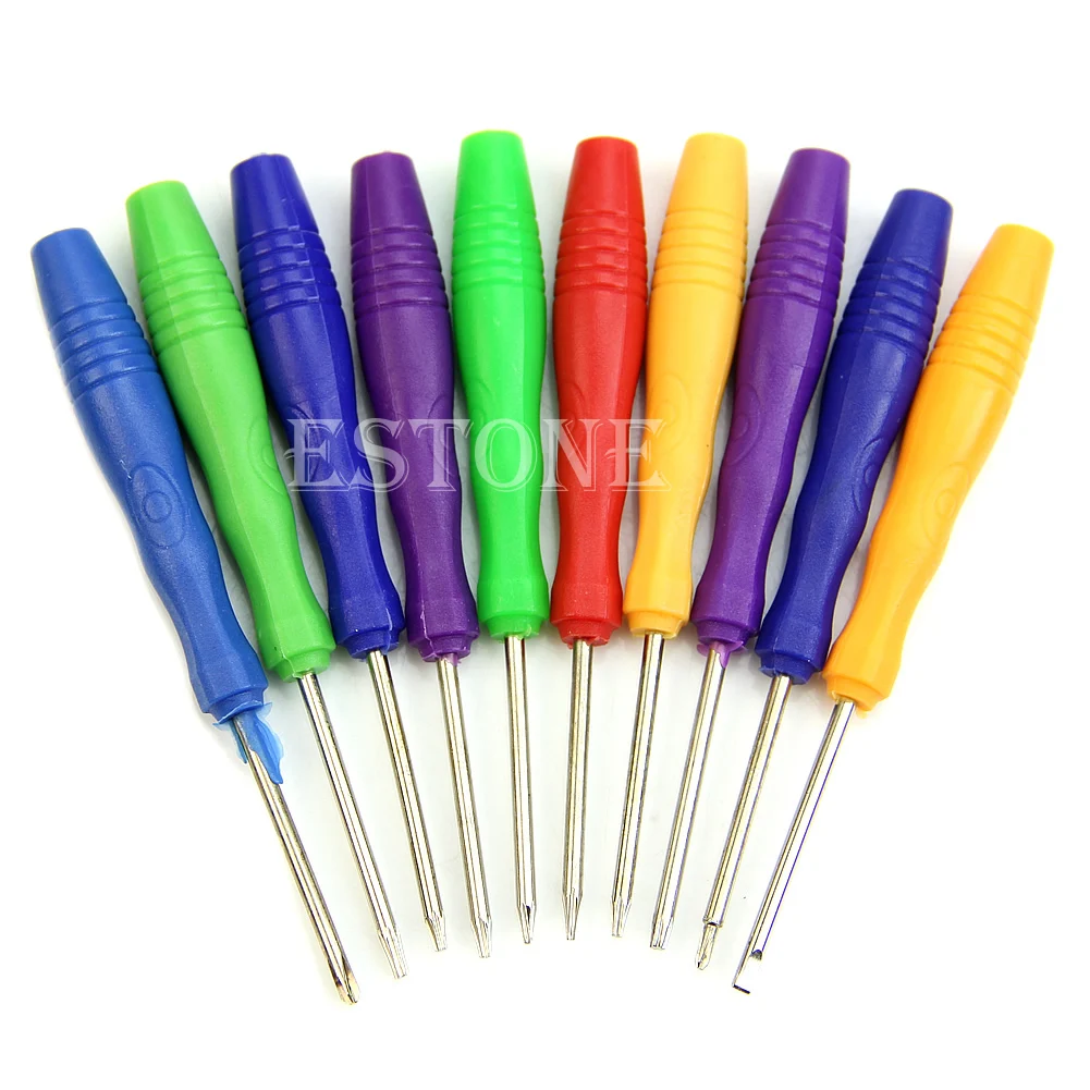 

NEW 10 In 1 Repair Open Hand Tool Kit Screwdriver Set For PC Phone