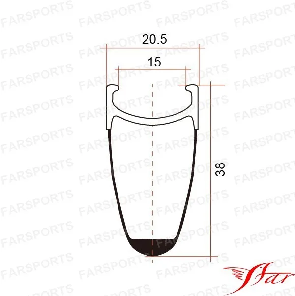 Sale Farsports 38mm alloy carbon clincher wheelset road aluminum brake bike wheels with Novatec A291 hub 2 Sale Farsports 38mm alloy carbon clincher wheelset road aluminum brake bike wheels with Novatec A291 hub 2