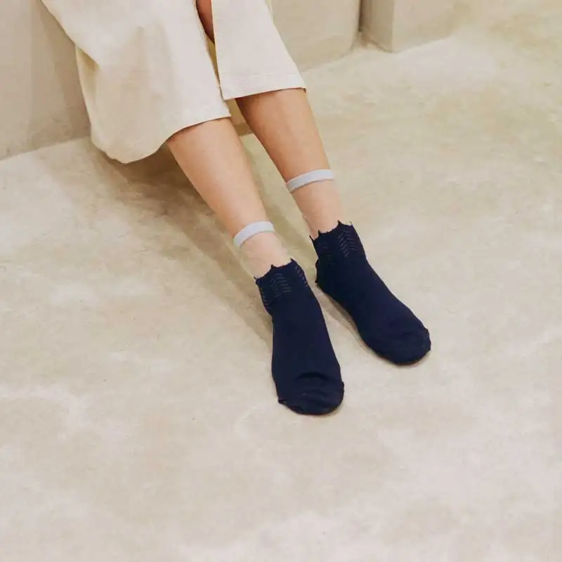 SP& CITY, дизайн, контрастный цвет, летние, открытые, короткие носки для женщин, тонкие, милые, Harajuku, кружевные, художественные носки, уникальные носки по щиколотку