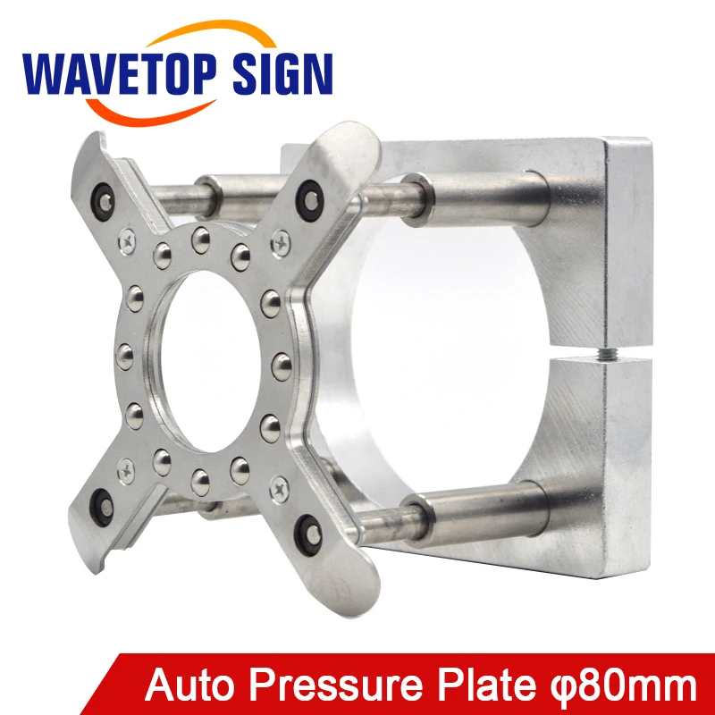 

WaveTopSign Auto Pressure Plate Clamp 80mm CNC Router Spindle Automatic CNC Spindle Parts for 1.5kw 2.2kw 80mm Spindle Motor