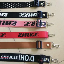 Наплечный шейный ремень шнурок для ключей ID карта тренажерный зал Мобильный телефон ремни USB бейдж держатель DIY повесить веревку Lariat Lanyards