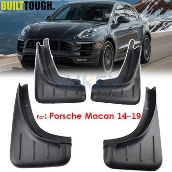 

OE Styled Molded Mud Flaps For Porsche Macan 2014 - 2019 Mudflaps Splash Guards Flap Mudguards Car Styling 2015 2016 2017 2018