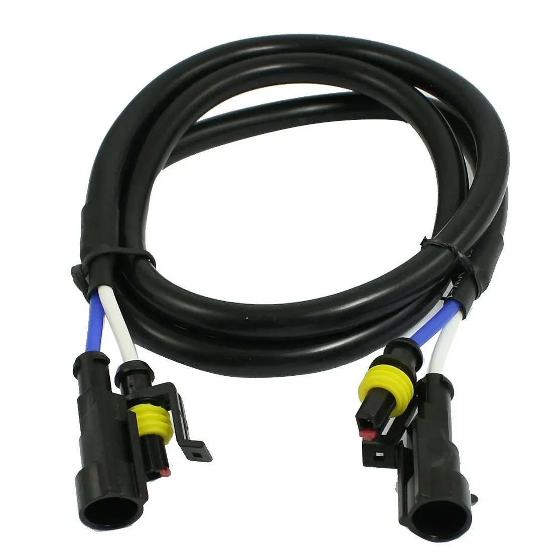 THGS Motorcycle Car HID Xenon Light High Voltage Extension Wire Cable