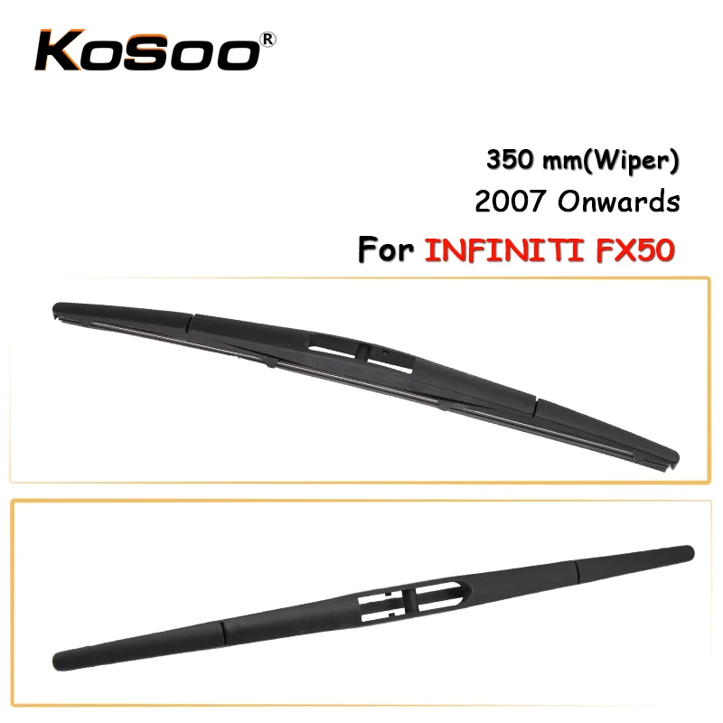 KOSOO Auto Rear Window Windshield Wiper Blades Arm Car Wiper Blade For