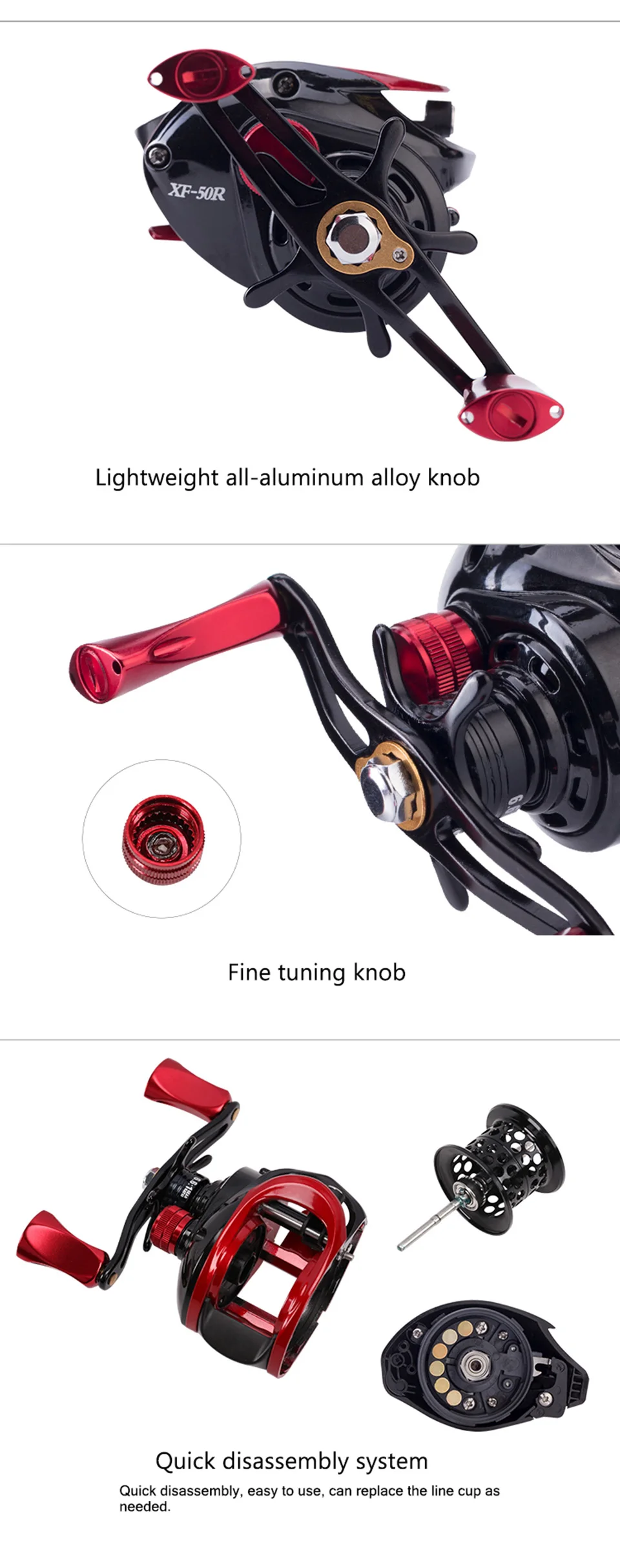 Carretel De Pesca Tsurinoya XF 50 9
