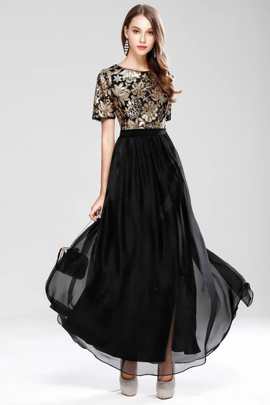 Beauty-Emily Vintage Chiffon Evening Dress Boat Neck Cocktail Formal Swing Dress Special Occasion Dresses robe de soiree Beauty-Emily Vintage Chiffon Evening Dress Boat Neck Cocktail Formal Swing Dress Special Occasion Dresses robe de soiree
