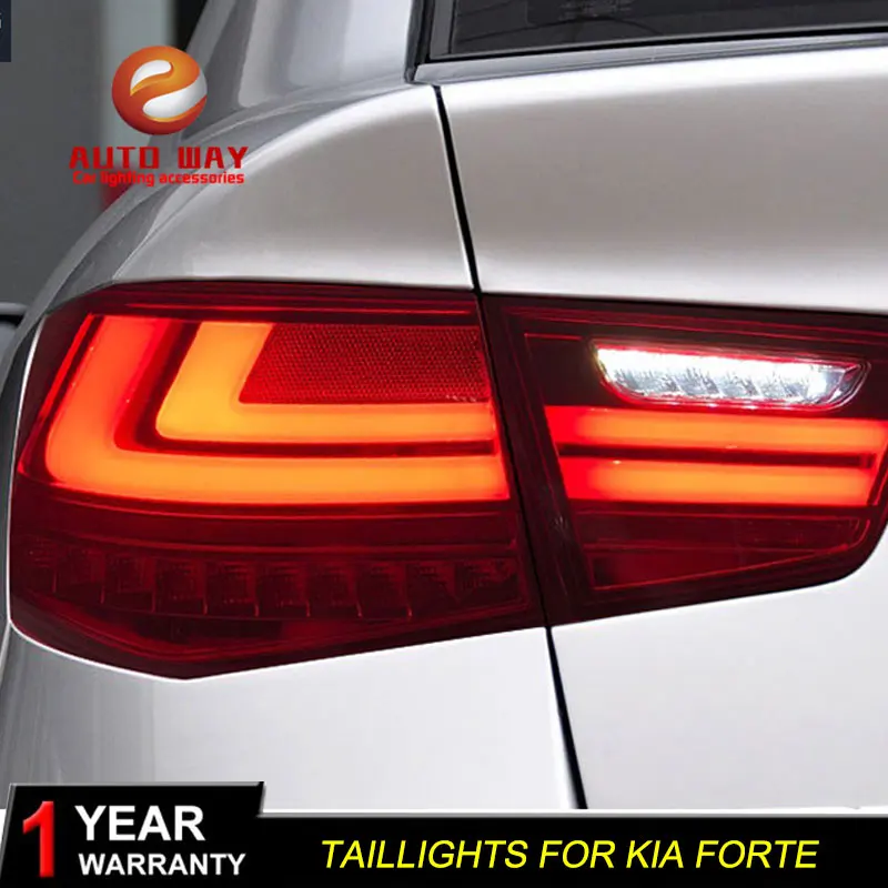 Тюнинг автомобиля тюнинг автомобилей для Kia Forte задние фонари 2014 2018 светодиодные