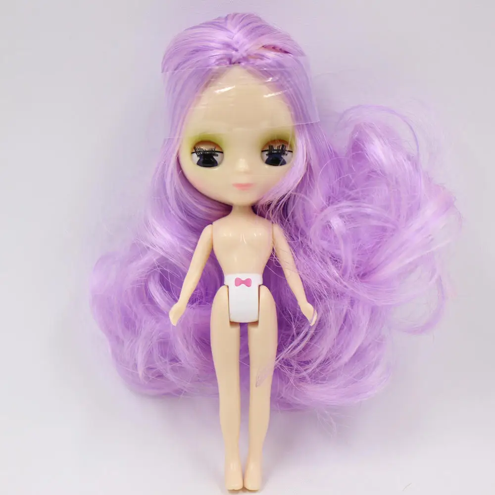 Ледяной обнаженной мини Blyth кукла 27 видов стиля, одежда случайный BJD