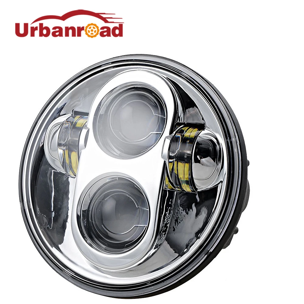 

5.75" inch Led motorcycle headlight projector Lens Faro Moto For harley Led 5 3/4 Headlight Round Headlamp motorcycle