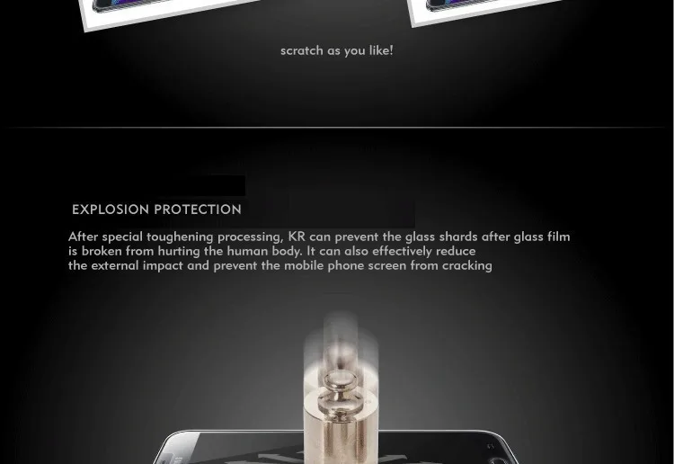 Для Alcatel Pixi 4 5 5," дюймовый протектор экрана из закаленного стекла Передняя защитная пленка на One Touch Pixi 4 5,0 ot 5010d