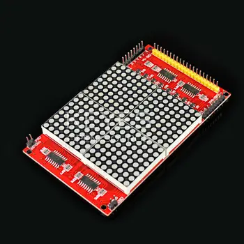 

16*16 LED Shield LCD12864 51 MCU 74HC138 5VDC for Arduino Open Source Robot