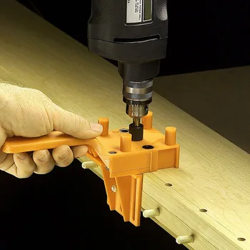 

Dowelling Jig 31mm Holes 6/8/10mm Dowel Woodworking Joints Guide Set Kit ALI88