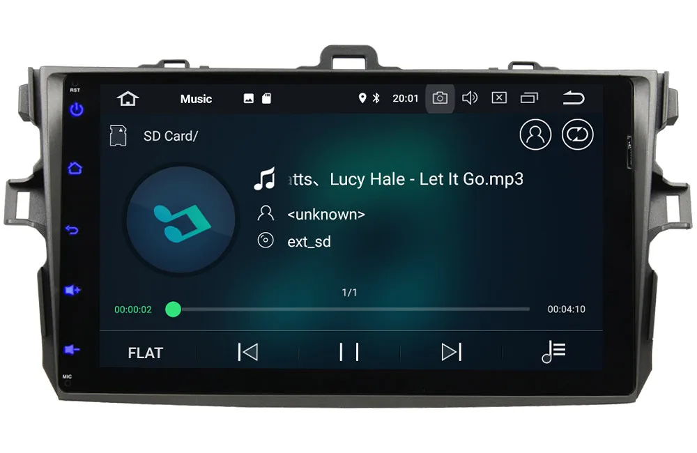 Excellent 9" IPS Octa Core 4G Android 8.1 4GB RAM 64GB ROM RDS BT Car DVD Multimedia Player Autoradio Stereo For Toyota Corolla 2006-2011 4