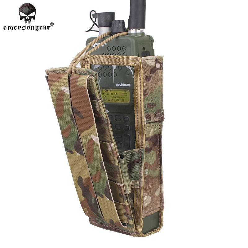 

Emersongear PRC148/152 Tactical Radio Pouch Hunting Airsoft Paintball Combat Gear Molle EM8350 Genuine Multicam AOR Khaki Coyote