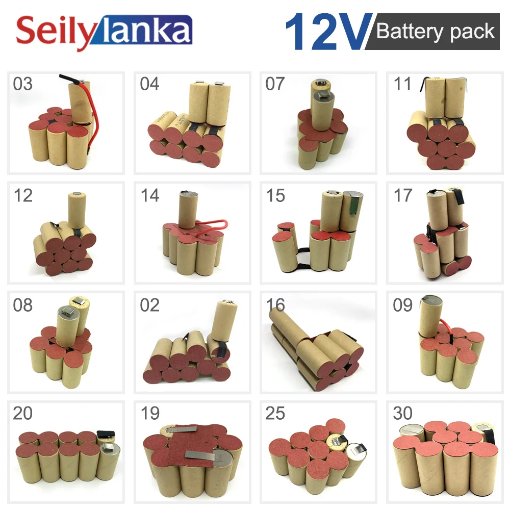 J 3000 Mah 12V Ni Mh Batteria Strumento Di Cd Per Meister Mestiere Novopress Parkside Paslode Powerhand Powerline Practus Pro Lavoro Sumec