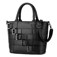 2016 new European and American vintage handbags handbag PU shoulder diagonal bag