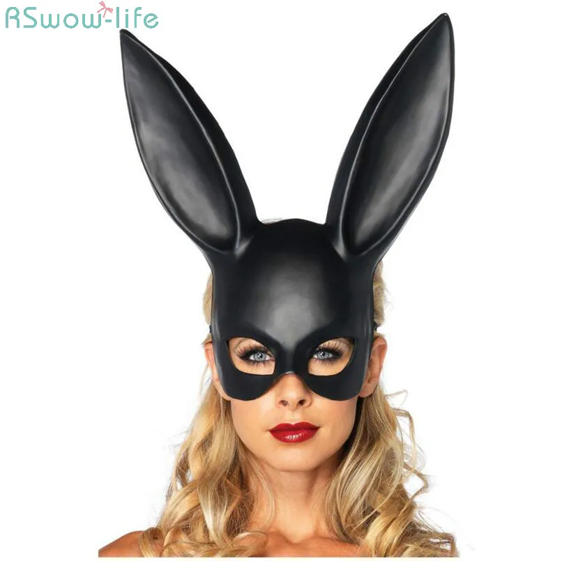 

Christmas Bar Halloween Masquerade Bunny Ear Mask Bunny Girl Mask Festival Party Supplies