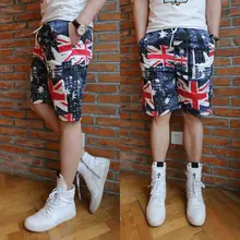 Летняя Праздничная новая пляжная одежда для купания Нижнее белье Мужские трусы чемоданы с принтами Шорты для купания красивый человек