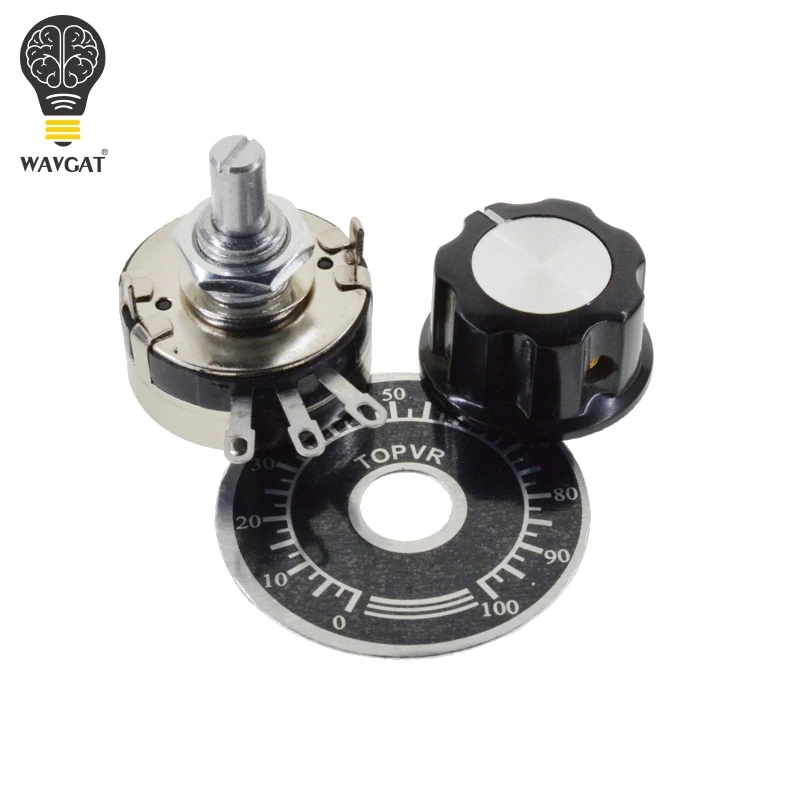 WAVGAT WTH118 DIY Kit Parts 2W 1A Potentiometer 1K 2.2K 4.7K 10K 22K 47K 100K 470K 1M