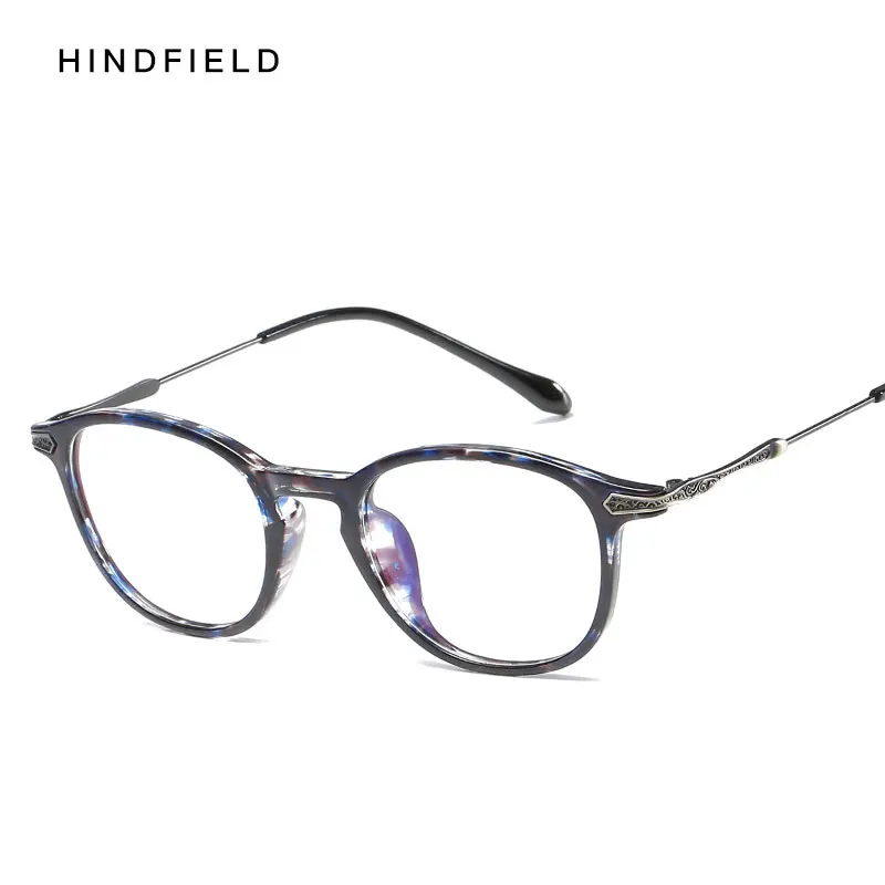 Fashion Vintage Unisex Eyeglasses Men Square Flower Color Quality