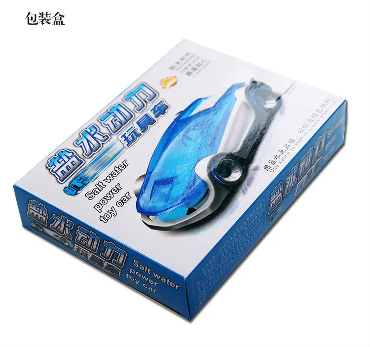 New Novelty Salt Water Car Children Green Energy Educational Technology Toy Kids Creative Powered Enlighten wisdom Car Gift 2