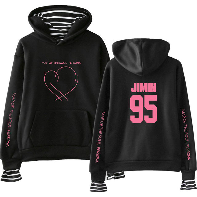 MAP OF THE SOUL PERSONA EAR STRIPED HOODIE (29 VARIAN)