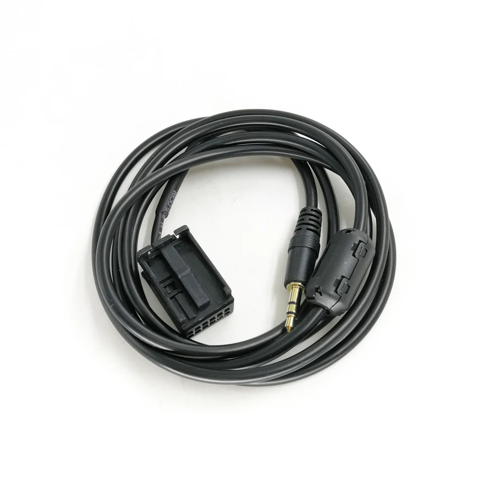 Biurlink 6000CD экранированный Aux адаптер аудио кабель для Ford 6000 CD 12Pin разъем|car amp cable|car