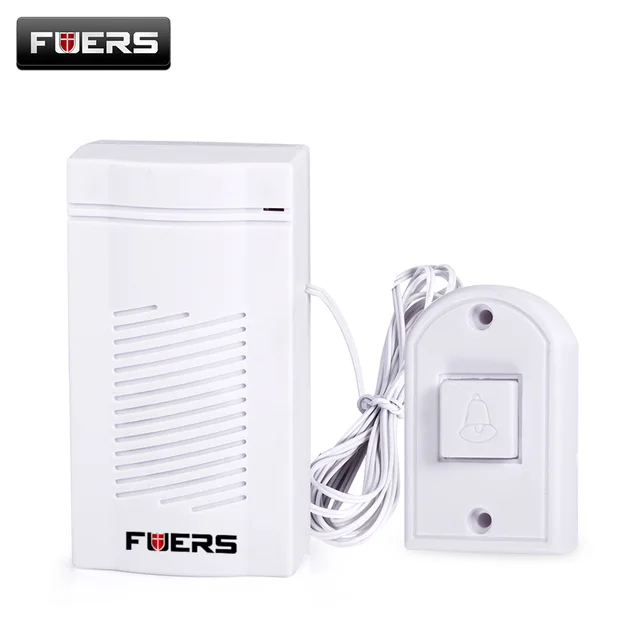 Fuers Doorbell Wired Simple Design Wired Alarm Doorbell Loud Sound