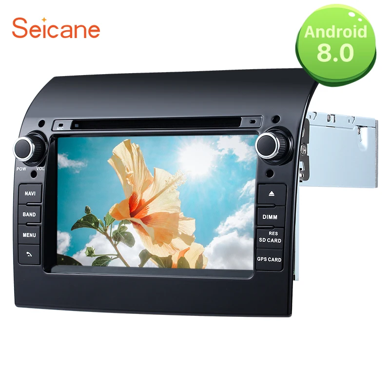 

Seicane 2DIN DVD Player 7" Android 8.0 Radio Bluetooth GPS system for 2007 2008 2009 2010 2011-2017 Fiat Ducato Support SD DVR