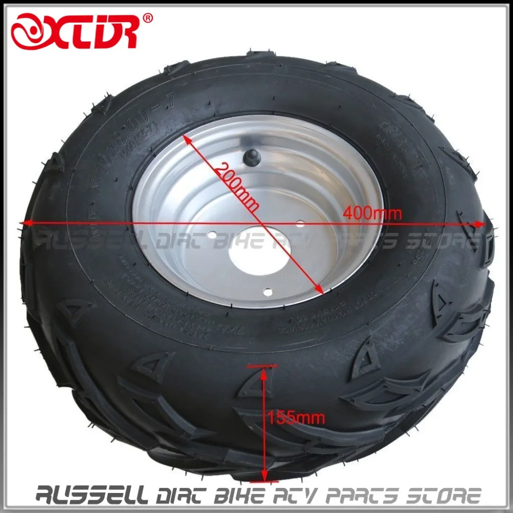 Kandi Directional tire 16x8-7 for 110cc and 125cc Go-Kart and 110cc ATV 