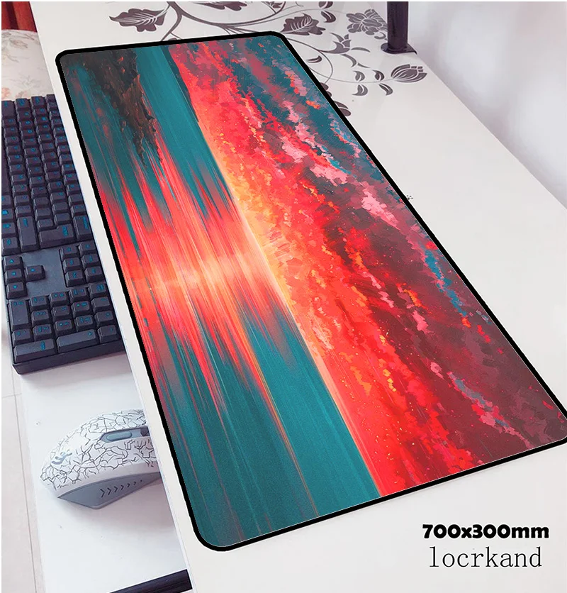 Красочные коврики для мыши 70x30 см Коврик арт notbook компьютерный коврик