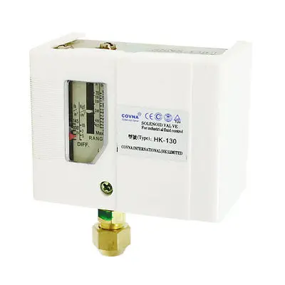 

75-145PSI Single Port Air Compressor Adjustable Pressure Switch Control Valve