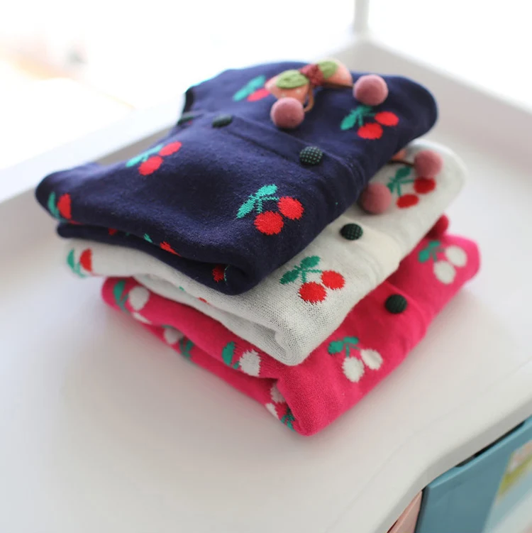 

Girls Clothes,Kids Cotton Cardigan Baby Girls Sweaters Spring Autumn Outerwear