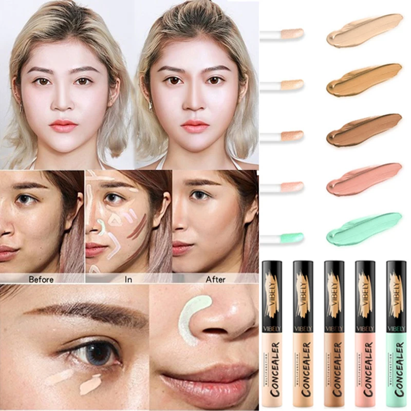 

Make Up Base Concealer Cream Stick Face Skin Contour Long Lasting Moisturizer Eyes Brighten Cosmetic Makeup Primer