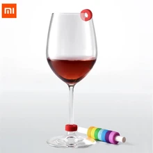 8 шт. Xiaomi Circle Joy Wine glass идентификационное кольцо идентификационные маркеры красное вино пищевой контакт уровень широкий диапазон чашек lig