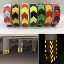 Best Offers 3M reflective warning tape with arrow printing for car Best Offers 3M reflective warning tape with arrow printing for car