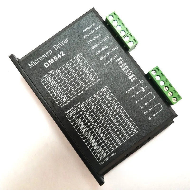 MACH3 USB CNC 5 осевой комплект, 3 шт. Nema 23 шаговый двигатель 57+ 3 шт. DM542 Драйвер шагового двигателя+ один MACH3 USB CNC 5 осевая контрольная карта